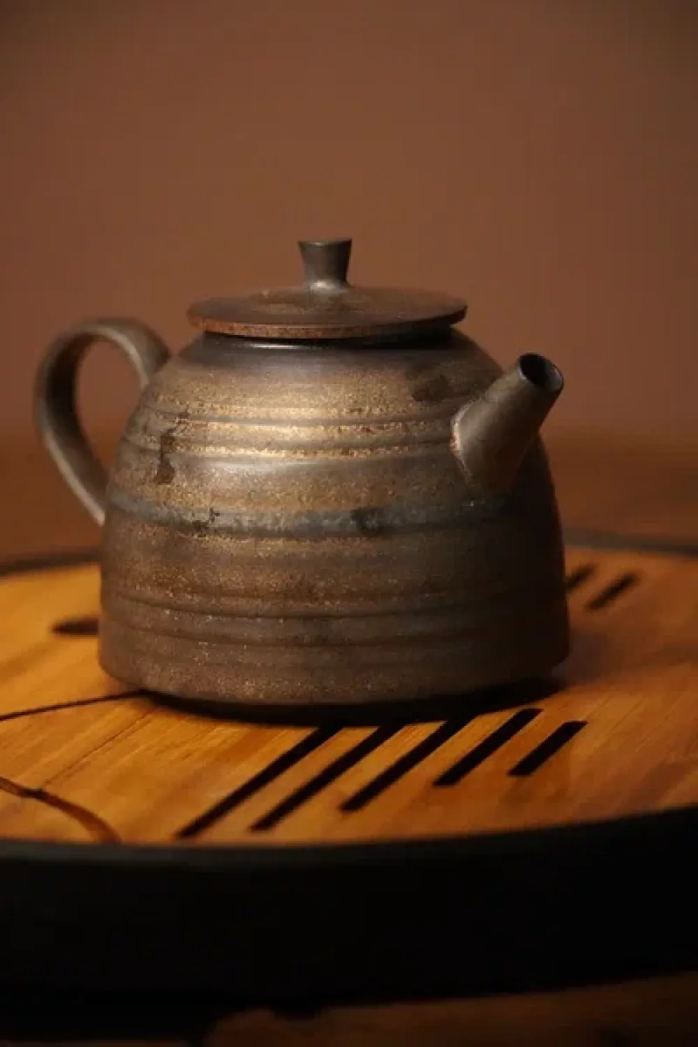 Чайник из Дахуа , Фудзянская керамика. "Медный" 160мл