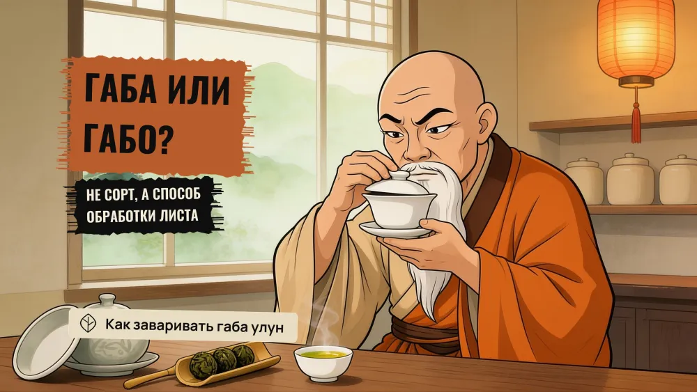 Габа (габо) чай: что это, эффект и как заваривать